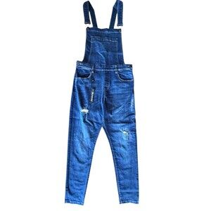 BLANKNYC Women's Denim Overalls Adjustable Straps Size 30 Blue